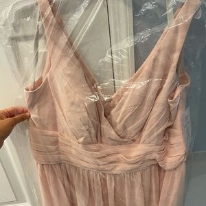 NWT Womens Dress & Shawl Pink Bill Levkoff Sz 26